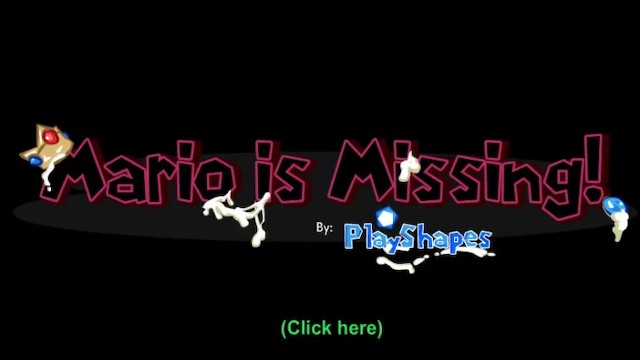 Mario is missing porn game