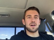 Preview 1 of Dante Colle Jerking and Driving