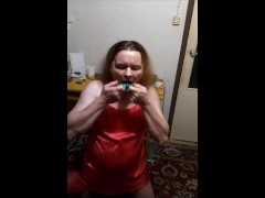 condom cum eating fag for charlotte stokely