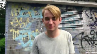   CZECH HUNTER 461 -  Blonde Emo Twink Is Just Loving That Cock In His Ass