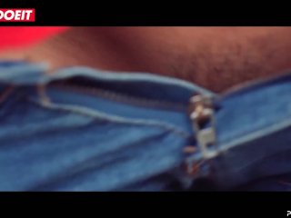 LETSDOEIT - First Time Messy Blowjob Outdoor and Swallow Cum! (Alexa Tomas)