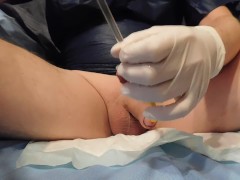 insert catheter and relax