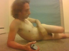 Transgirl Nude Vaping Posing Uniquely