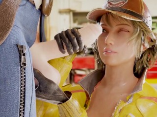 Cindy Aurum Handjob Final Fantasy XV Animation with Sound 3D