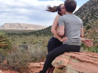 Cute Couple Have Sex on Public Trail - LindseyLove  screenshot number 2