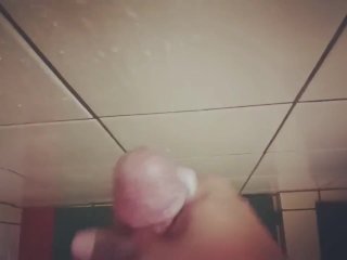 Cleaning My Little Dick While I Masturbate