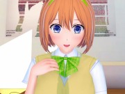 Preview 4 of Yotsuba The Quintessential Quintuplets My room 3d hentai