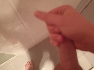 MrBigTestieHas a Quick WankBefore Shower MrBigTestie