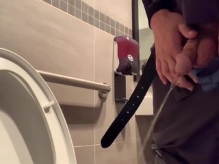 piss, masturbation, male public piss