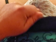 Sissy playing with clit