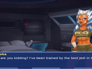 star wars, female voice, star wars hentai, orange trainer