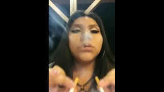Smoking TWO at Once