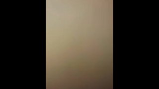 Black chub sucks in bathroom with roommate home