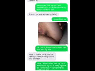 Cheating FEMME SEXTING (Anal, Throat Fuck)