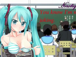 Hatsune Miku JOI CEI SPH in school class room [EN] video thumbnail