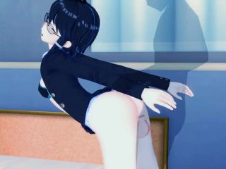 blowjob, cartoon, 3d, teen anime