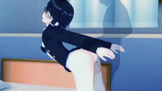 Asada Shino Enjoys Rough Sex - Sword Art Online / SAO - 3D Hentai