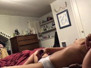 Preview 4 of Quick Bedroom Masturbation Orgasm