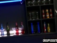 Four Hot and Horny Strippers Take Turns Pleasuring Two Lucky Cocks - Screenshot 2 of 16 - Hungarian