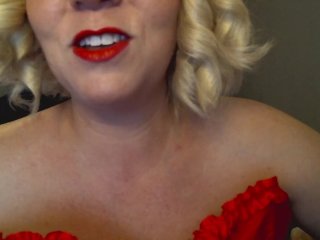 red lipstick, audio, romantic, solo female