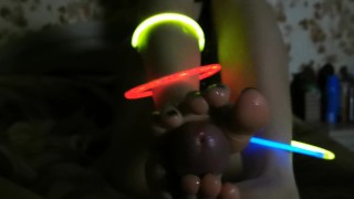 Greatest DIY Foojob Night With Neon Lights
