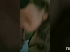 Latina suckling dick