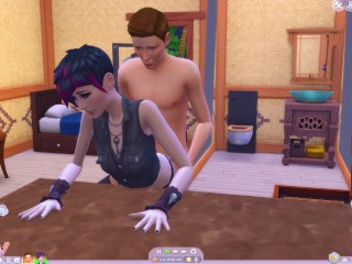 The Sims 4- Punk Ellen Page Fucks Willem Dafoe Part 2