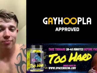 Teen Wolf Jock takes dick from COKE CAN COCK! Facial TOO!