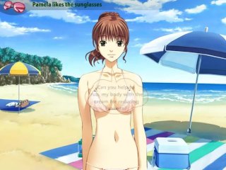 anime, butt, big boobs, uncensored