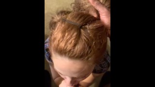 Pigtails and a Blowjob