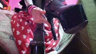 Padrona Miss Wagon Vegan  e gode mentalmente