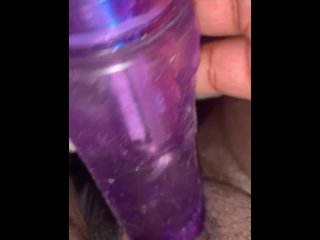 So horny couldn’t even take my panties off