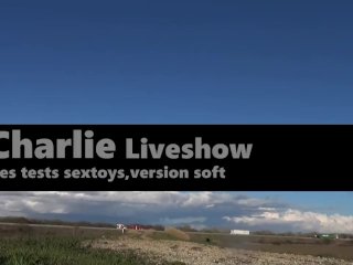charlie liveshow, adult toys, test sextoy french, verified amateurs