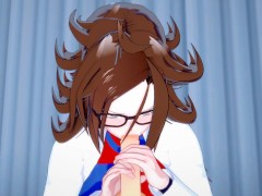 DBZ Fighters Android 21 Fucks in the Infirmary - Screenshot 2 of 16 - Anime