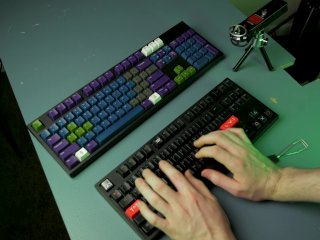best gaming keyboard, romer g switches, g413 typing test, logitech g413 silver