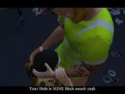 Preview 3 of Truckstop Slut Service Boy Part 1 Dirty talk - Sims 4