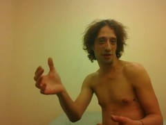 Topless Transgirl Showing Off Locking Thumbs