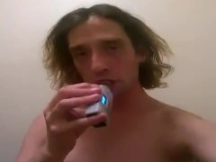 Topless Transgirl Multiple Serial Ohs; Vaping