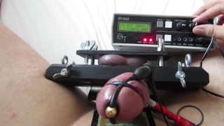 E-Stim, шаровые тиски и фиксатор для крана с Erostek ET-312B