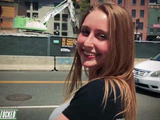 Laney Grey gets Picked Up and Fucked & Creampied by Laz Fyre