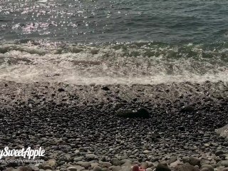 Two Cumshot with Public Flashes and Shower Sex -Amateur Couple MySweetApple screenshot number 0
