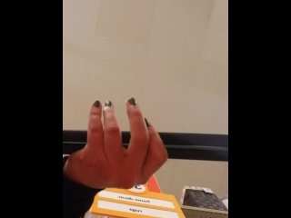 Blonde Shopping No Panties Public Upskirt