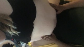 Ssbbw Uses Her Tummy To Pound His Big Black Dick