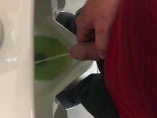 Going pee at work. Always shake more than twice, especially while at work.