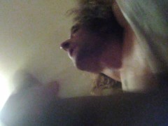 POV Fuckable Transgirl, Cumming On Myself and Phone and Fingering My Ass