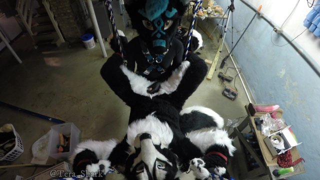Watch Bondage Video:Murrsuiter gets pegged hard by a dominatrix in a swing