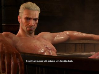 muscular men, fantasy, the witcher 3, 60fps