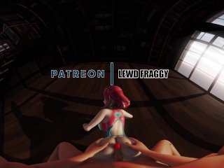 Xenoblade 2 - Pyra Buttjob & Flatiron [ 5K UNCENSORED VR HENTAI]