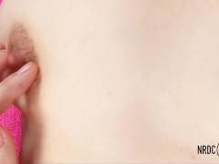 ASMR Mic in a Wet Pussy, Womb sounds while Licked to Orgasm 4K