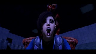 Jill Valentine Deals Mit Einem Steifen